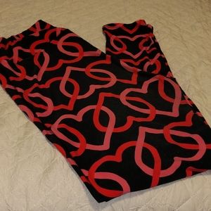 Heart LulaRoe Leggings